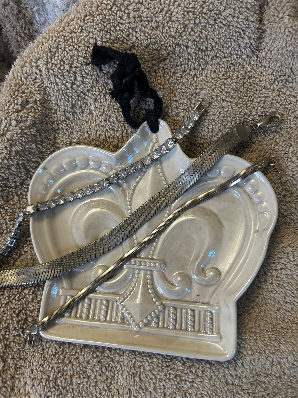 3 Elegant Silver Bracelets